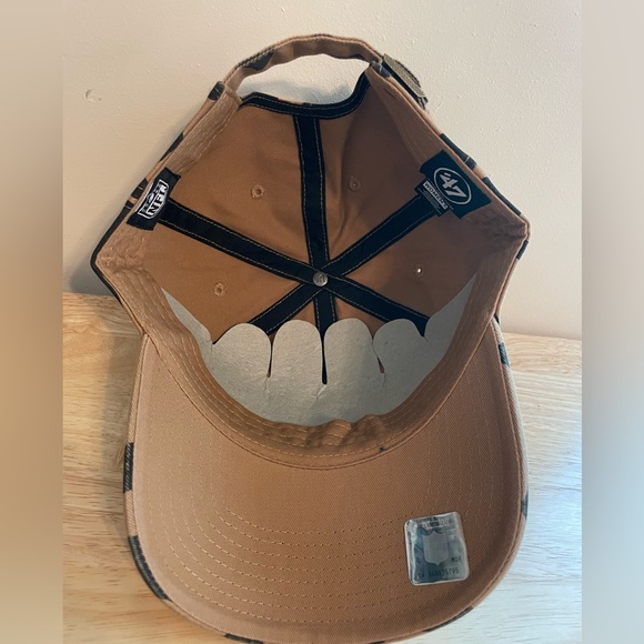 New NFL 47 Dallas Cowboys Brown Rosette Clean Up Women’s Adjustable Cap Hat - Picture 8 of 13